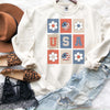 Retro USA Daisy Sweatshirt