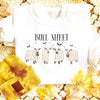 Bull Sheet Cow Ghost Sweatshirt
