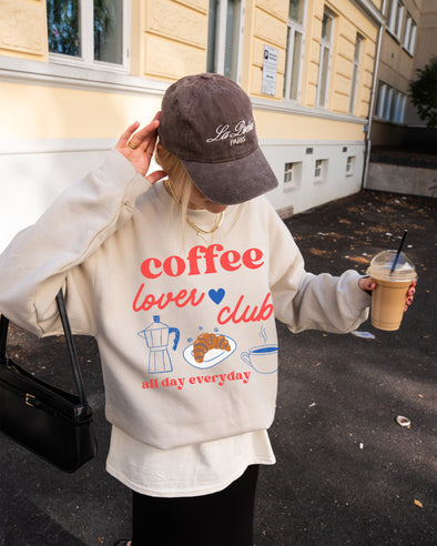 Coffee Lover Club Sweatshirt