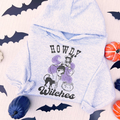 Howdy Witches Western Halloween Sweatshirt