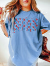 Comfort Colors® Wavey Party In The USA Graphic Tee