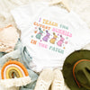 I Teach The Cutest Bunnies Is The Patch Easter Graphic Tee