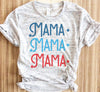 Retro 4th Of July Star Mama Shirt