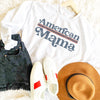 Retro American Mama Sweatshirt