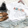 Auntie Established 2021 Custom Year Shirt