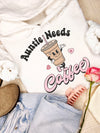 Retro Auntie Needs Coffee Sweatshirt