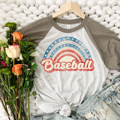 Rainbow Baseball Shirt