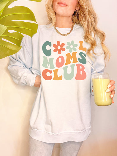 Comfort Colors® Cool Moms Club Sweatshirt