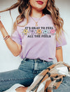Comfort Colors® It's Okay To Feel All The Feels Graphic Tee