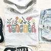 Floral Teacher Sweatshirt