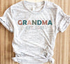 Grandma Established 2021 Custom Year Shirt