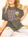 Comfort Colors® Half Teacher Half Coffee Graphic Tee