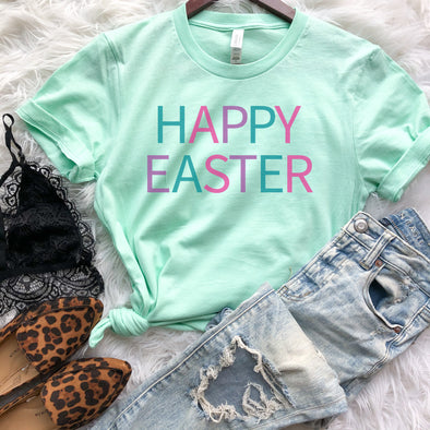 Happy Easter Shirt Womens