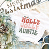 Retro Holly Jolly Auntie Christmas Graphic Tee