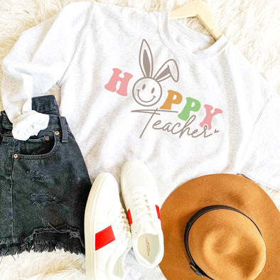 Hoppy Teacher Easter Sweatshirt