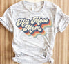 Retro Hot Mess Mom Shirt