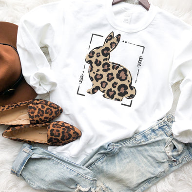Leopard Bunny Sweatshirt