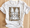 Leopard Bunny Easter Graphic Tee