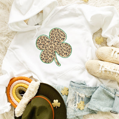 Leopard Shamrock Saint Patrick's Sweatshirt
