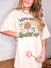 Comfort Colors® Checkered Let's Get Lucked Up Saint Patrick's Day Graphic Tee