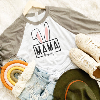 Mama Bunny Easter Graphic Tee