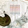 Retro Mama In A Row Sweatshirt