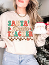 Santa's Favorite Teacher Christmas Sweatshirt