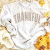 Thankful Leopard Thanksgiving Sweatshirt