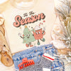 Retro Tis the Season Christmas Tree and Cocoa Christmas Sweatshirt